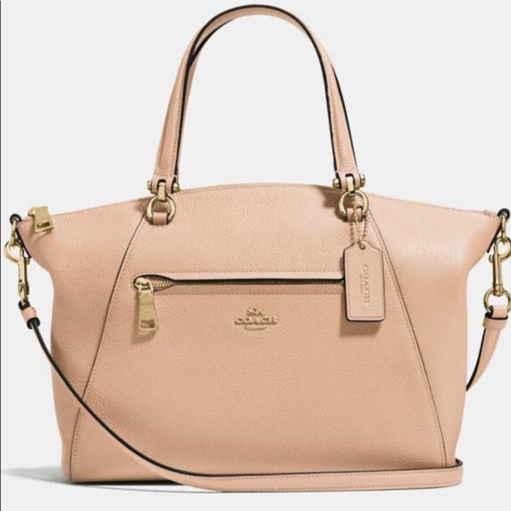 Coach Prairie Satchel in Pebble Leather BNWT